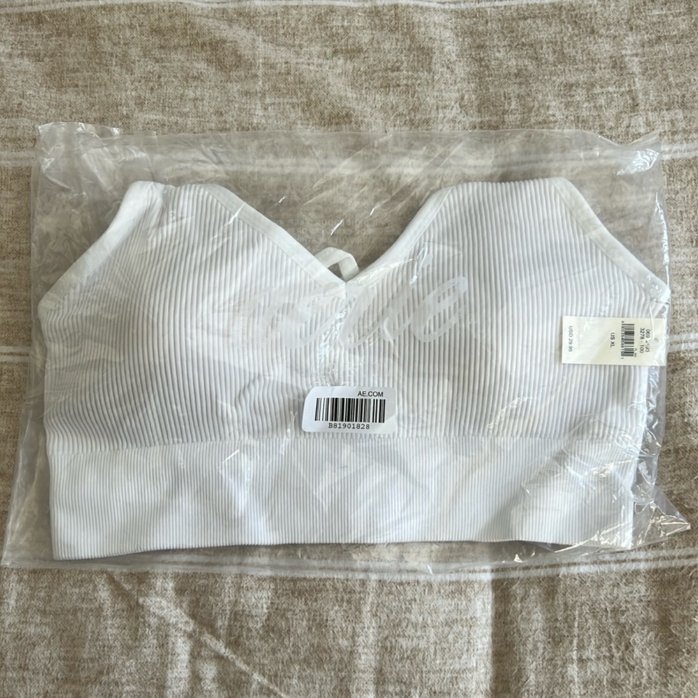 Aerie cross back padded bralette